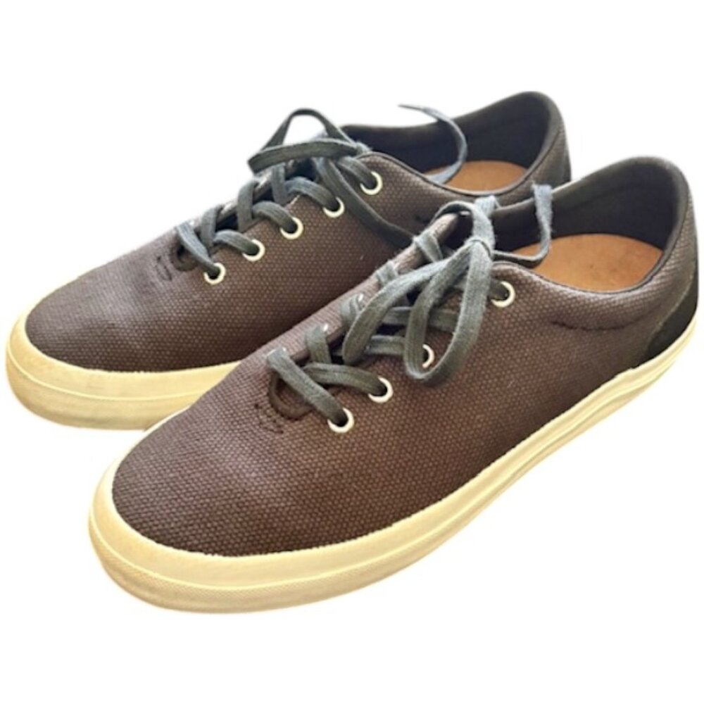 Arbor Collective Legacy Canvas/Suede Low Sneakers - Black - 8 - Picture 2 of 9